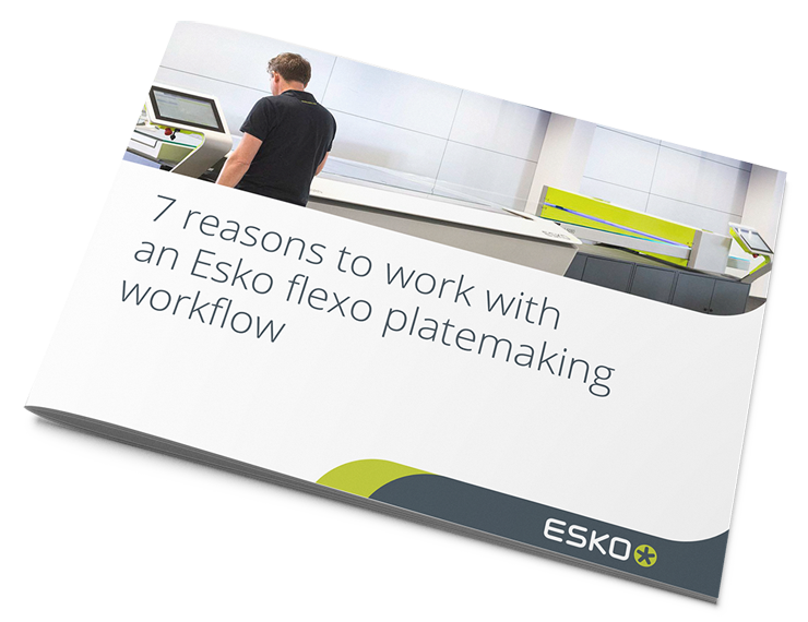 7 reasons to work with an Esko flexo platemaking workflow