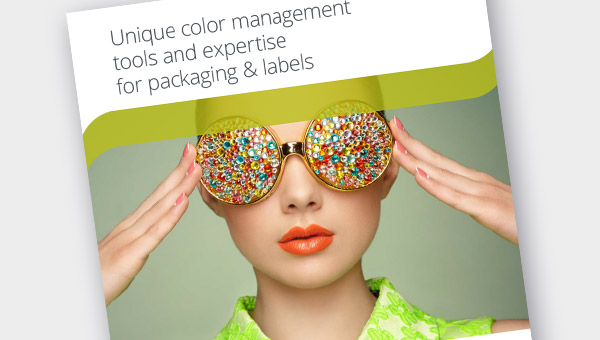 Unique Color Management tools and expertise for packaging & labels