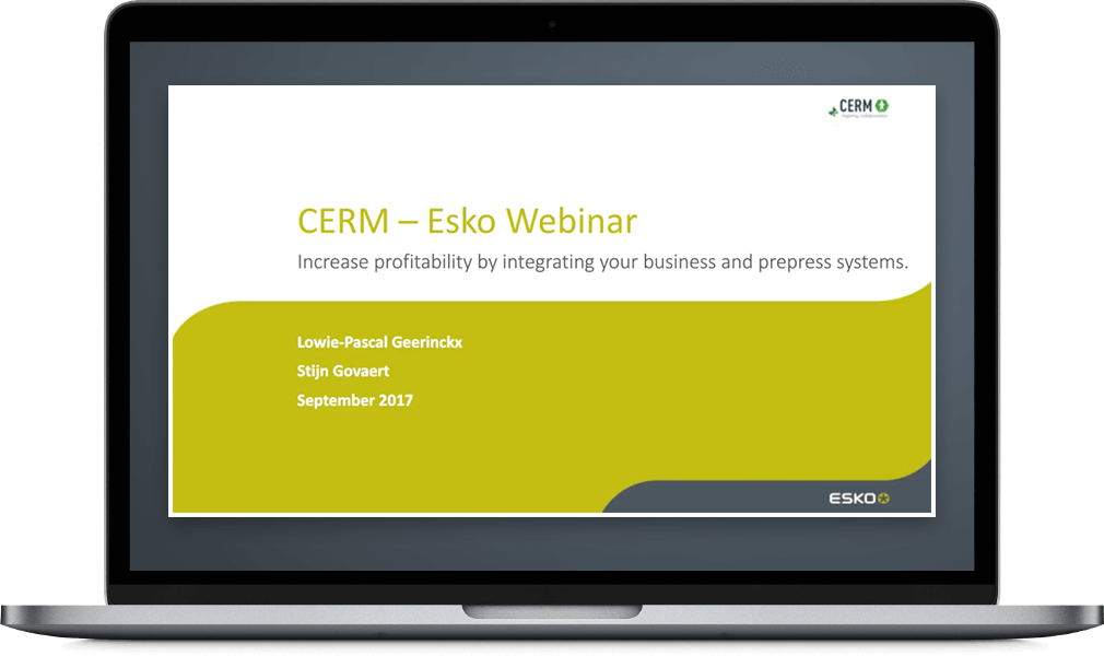 Increase profitability by integrating your business and prepress systems