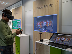 Esko Kundenerlebnis-Center – Virtuelle Realität