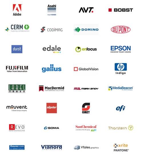 Labelexpo Partner logos