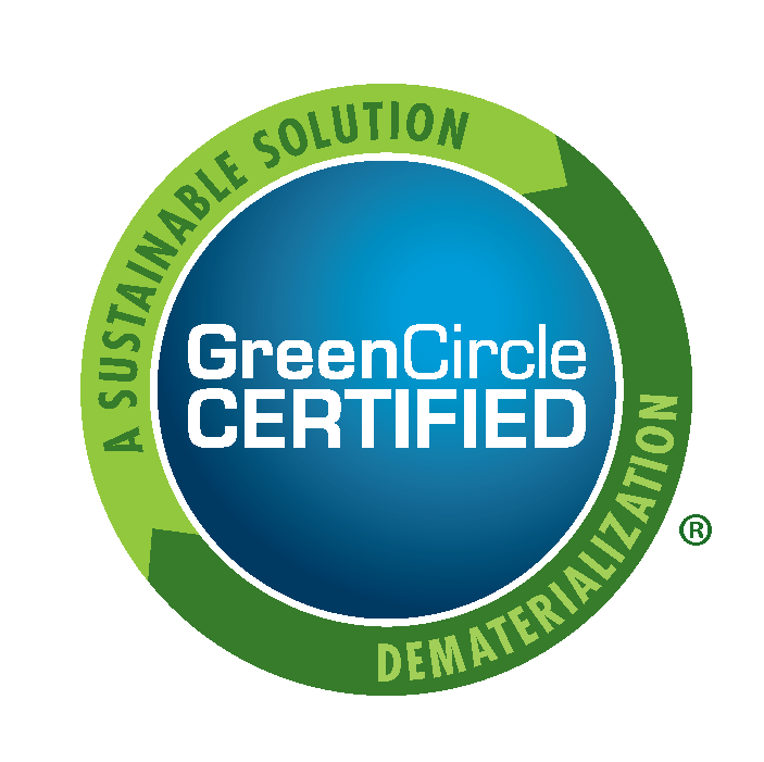 Green Circle Certified – Dematerialization